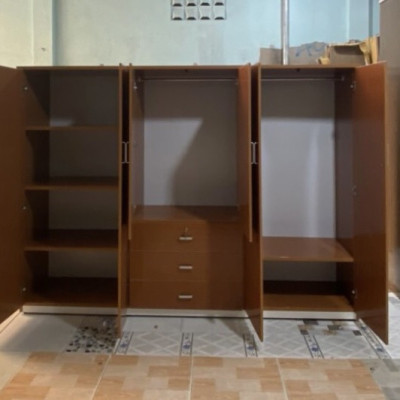 Tủ quần áo nhựa 6 cánh mix hộc như hình tùy chọn mẫu ĐV Juno sofa 244 x 185 x 47 cm nhiều màu lựa chọn