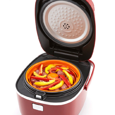 HÀNG CHÍNH HÃNG: Nồi cơm điện Tiger dung tích 1.8l  JBX-A18W màu đỏ
