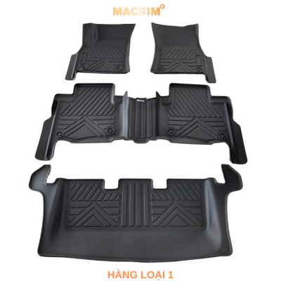 Thảm lót sàn 1 lớp sd3 Toyota Fortuner 2017- nay / Toyota Innova 2017- nay Nhãn hiệu Macsim