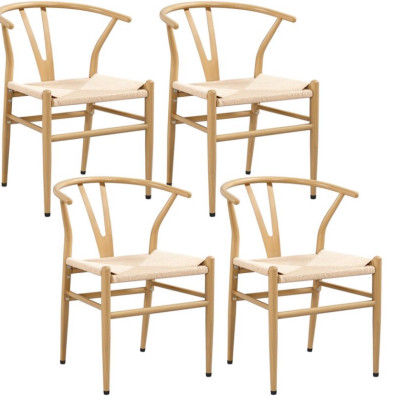 Ghế ăn Juno Sofa mặt ngồi đan dây kích thước 55 x 53 x 71cm