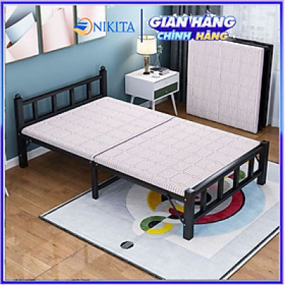 Giường gấp gọn thông minh NIKITA, Gọn nhẹ chắc chắn, giá rẻ cho người dùng - Mẫu mới 2024