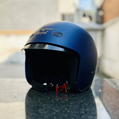 Mũ bảo hiểm xe máy 3/4 Royce XH26 kính âm màu trơn, kèm lỗ thông gió tiện lợi dành cho cả nam và nữ