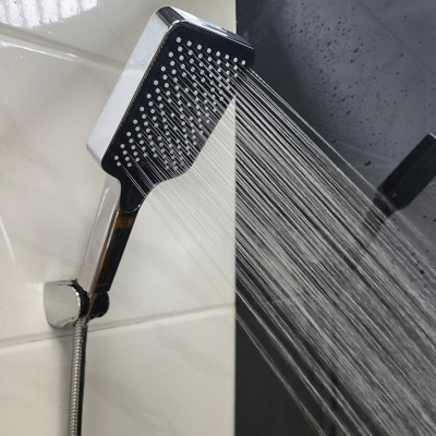 Bộ tay dây sen 4 chức năng chảy, nhựa ABS mạ Chrome Eurolife EL-126SH-T