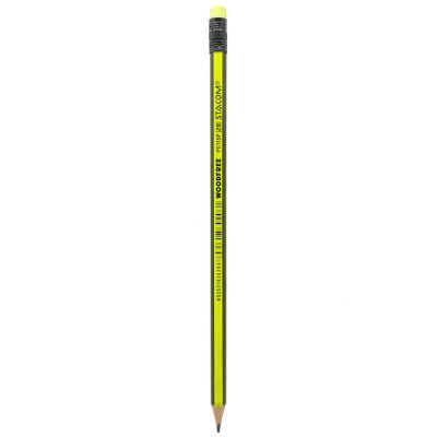 Bút Chì Woodfree 2B - Stacom PC115-2B (Màu Thân Bút Giao Ngẫu Nhiên)
