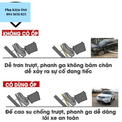 Bộ đệm chân phanh chân ga theo xe MAZDA 2,3,6, CX3, CX5,CX8