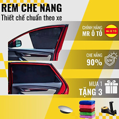 Rèm Che Nắng Kính Hậu, Kính Sau Cốp, Rèm Đuôi Xe Mr Ô TÔ. Hàng Loại 1