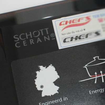 Bếp Từ Đôi Chefs EH-DIH32B - Hàng Chính Hãng