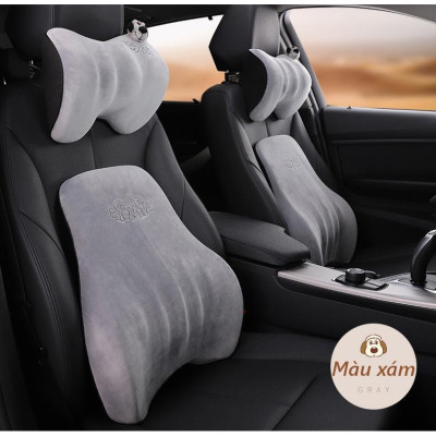 Bộ gối tựa cao su non mềm trên oto, xe hơi Icaroom
