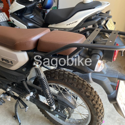 Thùng xe PG-1 thùng givi B32N Bold kèm đế MP60N, ốc gắn và baga PG 1 - Hàng givi chính hãng, bảo hành 2 năm