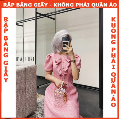 Rập đầm hồng tay phồng mã 1157 - giấy A0 (BẢN VẼ)