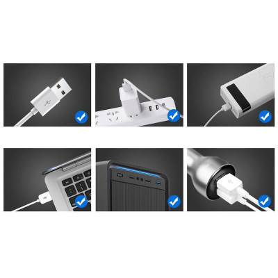 Quạt Đôi Mini Công Suất Lớn, Bền Bỉ, Quay 360 Độ - Dùng nguồn USB Tích Hợp Dùng Trên Xe Ô Tô, Bàn Làm Việc