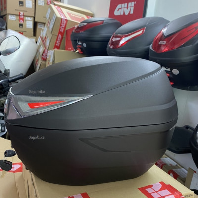 Thùng Givi C30NT thiết kế của Ý, thùng givi 30 lit kèm đế, ốc gắn