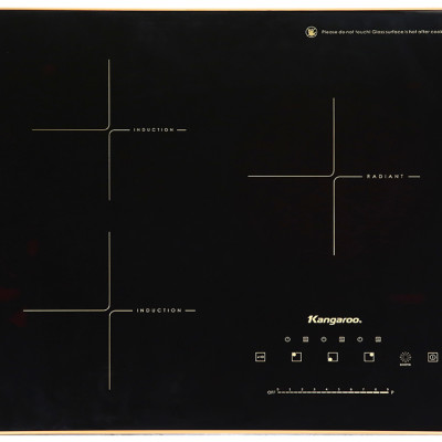 Bếp từ hồng ngoại ba vùng nấu Kangaroo KG446i - Hàng chính hãng