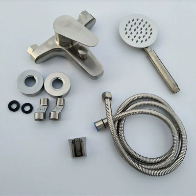 Củ sen nóng lạnh KG68 cao cấp gồm củ sen tắm, vòi sen, giá đỡ, dây sen 1m5, chất liệu inox304 - Hàng chính hãng