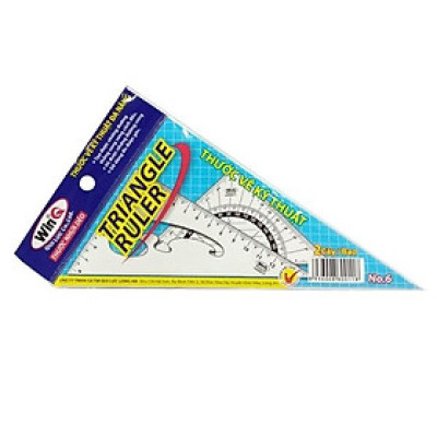 Bộ 5 Thước Eke Lớn No-6