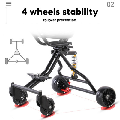 Baby foldable magic stroller ultra lightweight 4 wheels scooter for kids children tricycle bicycle - BLC602
