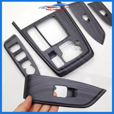 Ốp nội thất CX8, CX-8 2019-2020-2021-2022 vân đá nhựa ABS bảo vệ chống trầy xước và làm đẹp xe