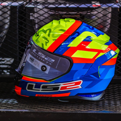 Mũ Bảo Hiểm Fullface Hai Kính LS2 FF800 Storm New