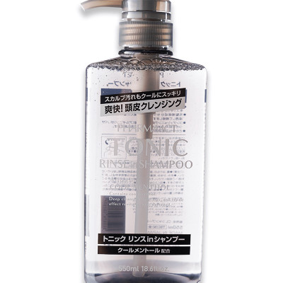 Combo 02 Chai Dầu Gội Xả 2in1 Bạc Hà Mát Lạnh cho Nam PharmaAct Tonic Rinse In Shampoo (550ml)