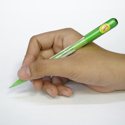 Bút Chì Bấm Nắp Đậy - Pentel A155T-D 0.5 - Màu Xanh Lá