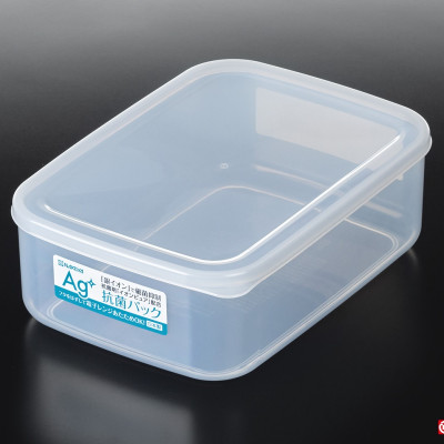 Hộp thực phẩm kháng khuẩn Ag+ 1.3L - Hàng nội địa Nhật Bản nhập khẩu chính hãng
