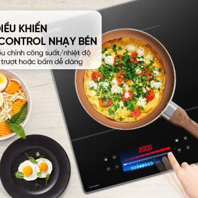 BẾP ĐÔI ĐIỆN TỪ SUNHOUSE SHB82012 - Hàng Chính Hãng