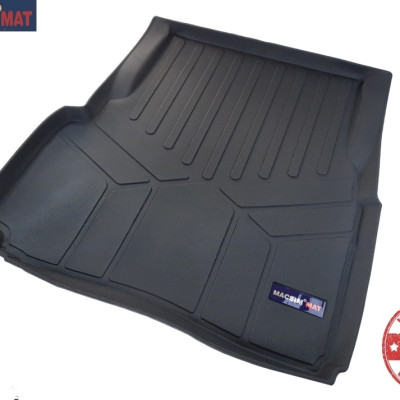 Thảm lót cốp xe ô tô Maserati Quattroporte 2013-2017 nhãn hiệu Macsim chất liệu TPV cao cấp màu đen (D0212)