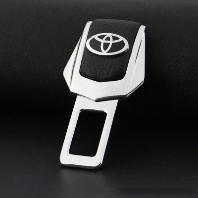 Chốt cài khóa dây an toàn trên ô tô bằng thép có thương hiệu xe 1 chiếc