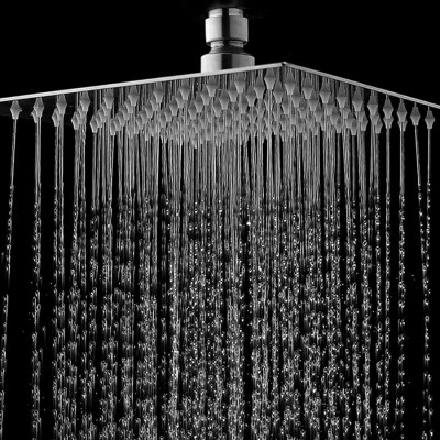 Đài sen tắm Inox SUS 304 Eurolife vuông EL-DSV20 (Trắng vàng)