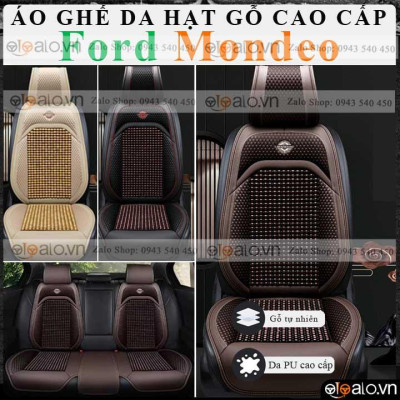 Áo trùm lót bọc ghế da xe ô tô Ford Mondeo da hạt gỗ tự nhiên CAO CẤP