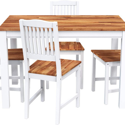 Bàn ăn gỗ chất lượng cao xuất khẩu Mỹ, Châu Âu, Chính hãng VAV