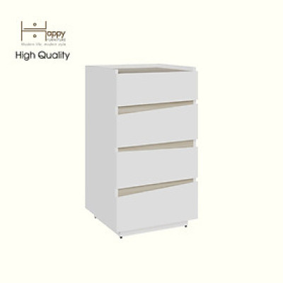 [Happy Home Furniture] VIGGO, Tủ lưu trữ 4 ngăn kéo, 46cm x 40cm x 82cm ( DxRxC), THK_159