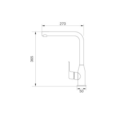 Vòi rửa chén Malloca K520S - Hàng Chính Hãng