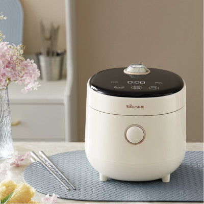 Nồi cơm điện mini 1.6L Bear DFB-C16K1 - 8 chế độ nấu ăn, hẹn giờ, nồi chống dính, chín đều cơm - HÀNG CHÍNH HÃNG, BẢO HÀNH 18 THÁNG