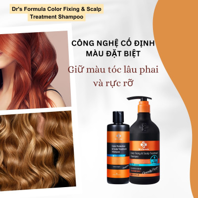 Dầu gội chăm sóc tóc nhuộm Dr