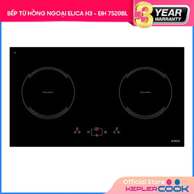 Bếp 2 Từ Elica EIH7520 - H3 (70cm-3600w)- Hàng Nhập Khẩu