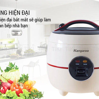 Nồi Cơm Điện Kangaroo KG823 (1.2 Lít) - Hàng chính hãng