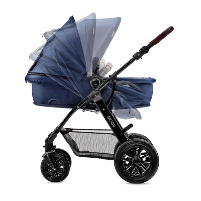 Bộ xe đẩy Kinderkraft MOOV3in1 cho bé từ 0 tháng tuổi đến 22kg  - Gồm xe đẩy, xe nôi và ghế ngồi ô tô - Hàng chính hãng