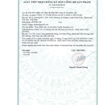 Viên Uống Trắng Da Chống Nắng Ladila Sunshine