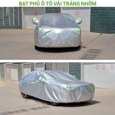 Bạt phủ xe ô tô 5 chỗ Hyundai Accent, Bạt trùm xe Accent cao cấp chống nắng mưa không thấm nước