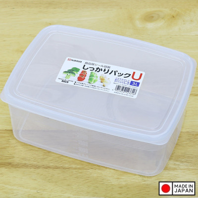 Hộp nhựa đựng thực phẩm Nakaya 3L (24.1×17.6×9.1cm)