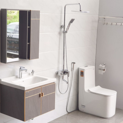 Bồn cầu 1 khối cao cấp tiêu chuẩn xuất Châu Âu, men Nano tuyết bóng sáng, nắp đóng siêu êm, 2 chế độ xả Eurolife EL-LUX 0313 (Trắng). Mẫu độc quyên của Eurolife tại thị trường Việt Nam.