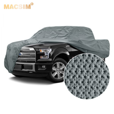 Bạt phủ ô tô chất liệu vải không dệt cao cấp thương hiệu MACSIM dành cho Volkswagen Teramont 7 chỗ màu ghi - sử dụng trong nhà, ngoài trời