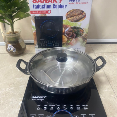Bếp từ đơn Sanaky SNK-2303BT- Hàng chính hãng