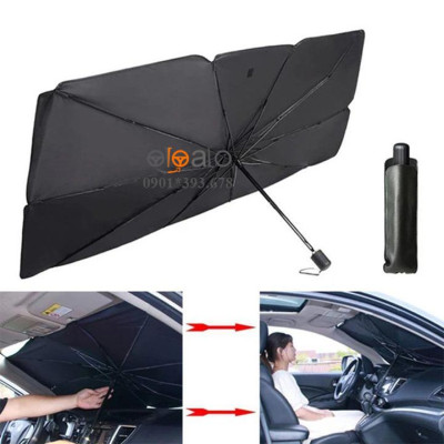 Ô dù che chắn nắng kính lái ô tô Hyundai Elantra vải dù tráng nhôm cao cấp ODCKL