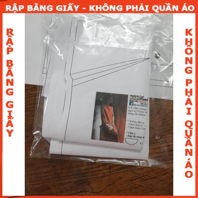 Rập giấy A0 may đầm mã 637 (BẢN VẼ)