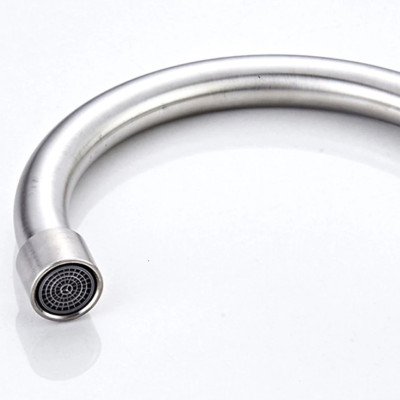 Vòi nước rửa chén lạnh KG50 inox304 cao cấp dùng cho mọi bồn rửa, tặng kèm dây cấp nước 40cm- Hàng chính hãng