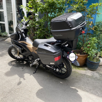 Thùng Givi E43NTL_ADV, hông E22N, baga hông SBLWinner150/X baga sau lắp cho Winner X 2022