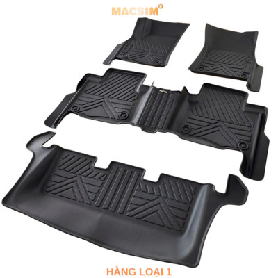 Thảm lót sàn 1 lớp sd3 Toyota Fortuner 2017- nay / Toyota Innova 2017- nay Nhãn hiệu Macsim