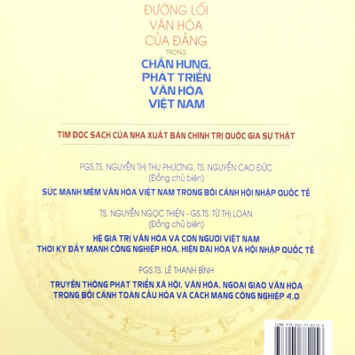 Đường Lối Văn Hóa Của Đảng Trong Chấn Hưng, Phát Triển Văn Hóa Việt Nam